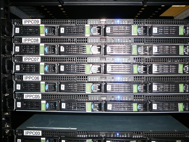 IPP compute nodes front view